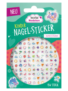 Nagelsticker 'Deine Wunderbunt-Welt'