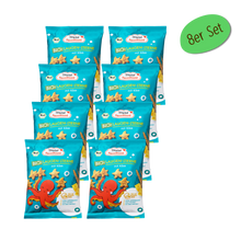 Bio Laugen Sterne - FruchtBar Pausenfreund - 8er Vorratspack - Vorderseite