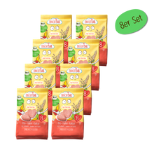 Bio Hafer Kekse - FruchtBar - 8er Vorratspack - Vorderseite