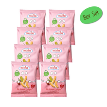 Bio Knusper Stangen - FruchtBar - 8er Vorratspack - Vorderseite