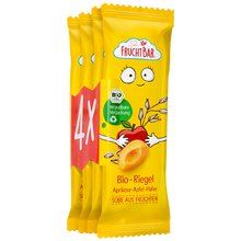 Bio Riegel Aprikose, Apfel, Hafer 4er Pack