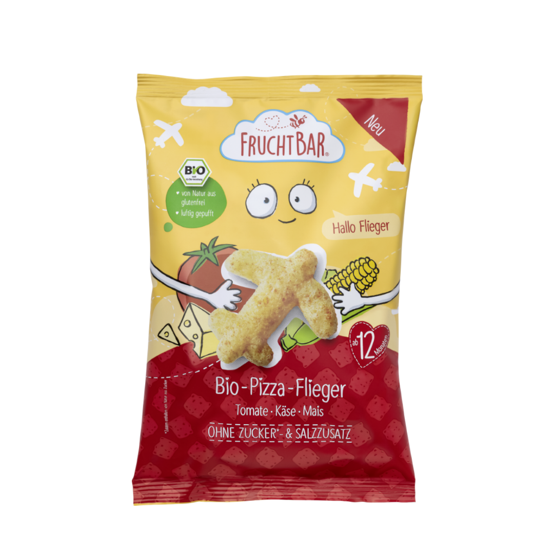 Bio Pizza Flieger - Vorderseite